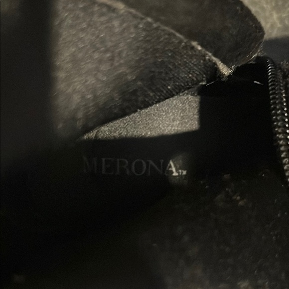 Merona Black Over the Knee Boots with Slouchy Design NWOT - Picture 5 of 5